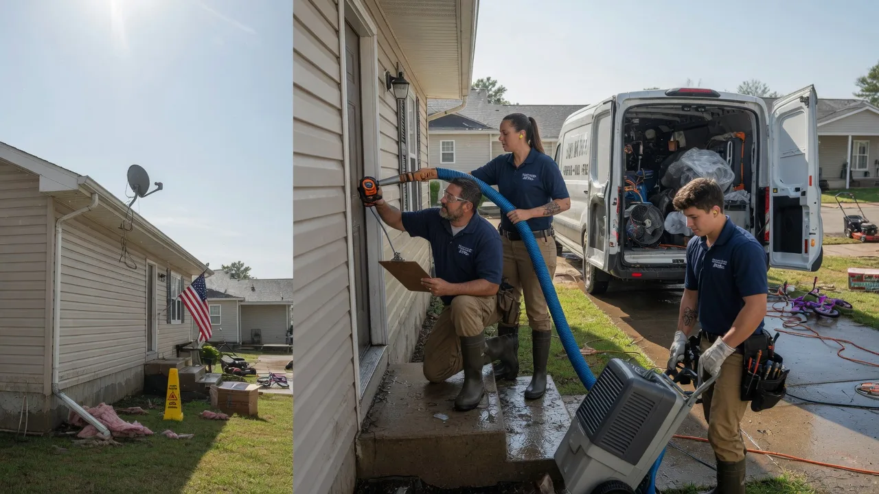 Ceiling Water Damage Restoration in Athol, KS near me